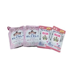キレイキレイ ハンドソープ 詰め替え2個 ウェットシート2個