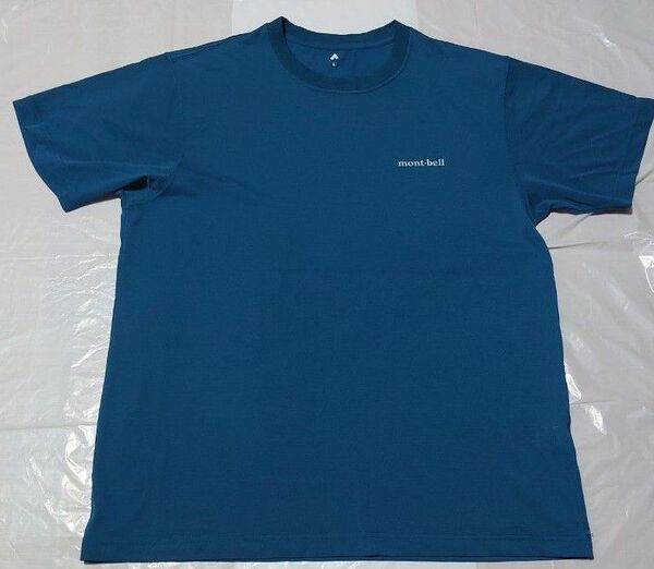 mont-bell モンベル 半袖Tシャツ ブルーグリーン L
