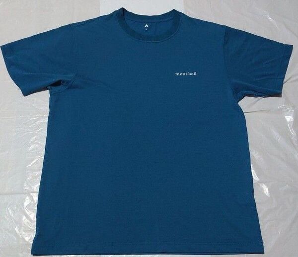 mont-bell モンベル 半袖Tシャツ ブルーグリーン L