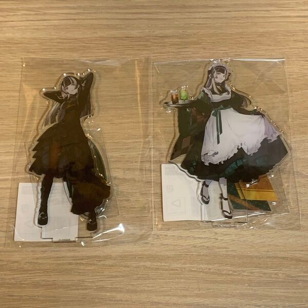 儒烏風亭らでん スイパラ アクスタ 2点