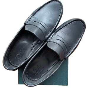 Paraboot 直営店限定カラー コインローファー UK5.5(25cm) NOIR