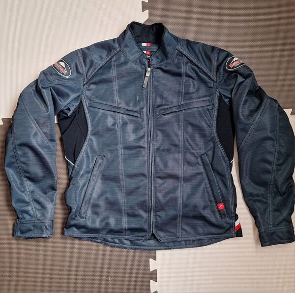 良品★ クシタニ フルメッシュジャケット size:L ★ プロテクター付き KUSHITANI