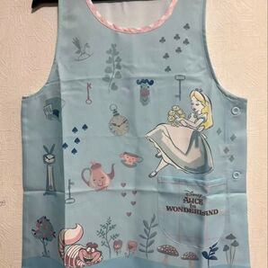 新品 アリス ブルー エプロン