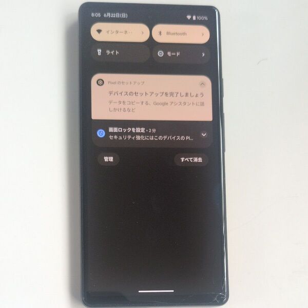 Google pixel6a 画面割れ