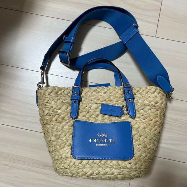 美品コーチカゴバック ショルダーバッグ COACH 2WAY