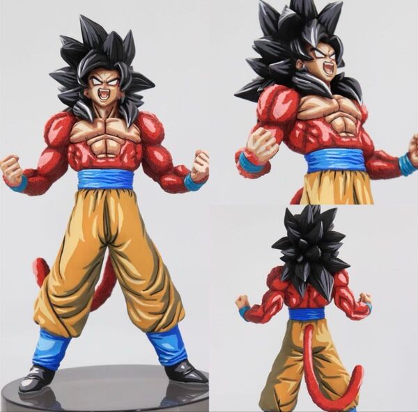 超サイヤ人4孫悟空 リペイントフィギュア 二次元彩色 2d ドラゴンボール