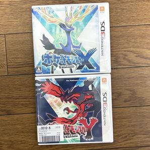 ポケットモンスターX、Y 2本セットデータ削除済