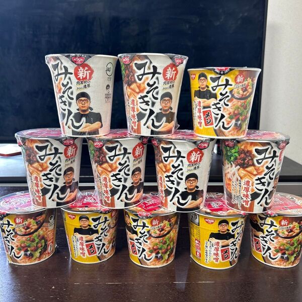12個新みそきん 濃厚味噌ラーメン6みそきんメシ6個です!