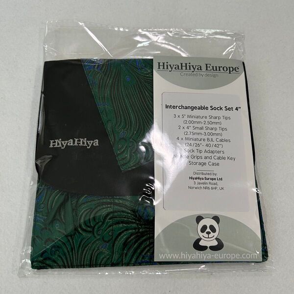 HIYAHIYA SOCK 4"5本 付け替え輪針セット 靴下編み 新品未使用