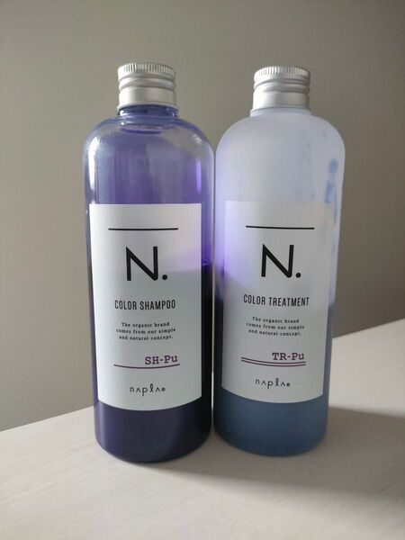 ナプラ N. エヌドット カラーシャンプー&トリートメント パープル 2個セット
