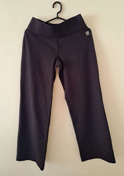 LAND'S ENDヨガパンツ 黒 XS レディース スポーツウェア