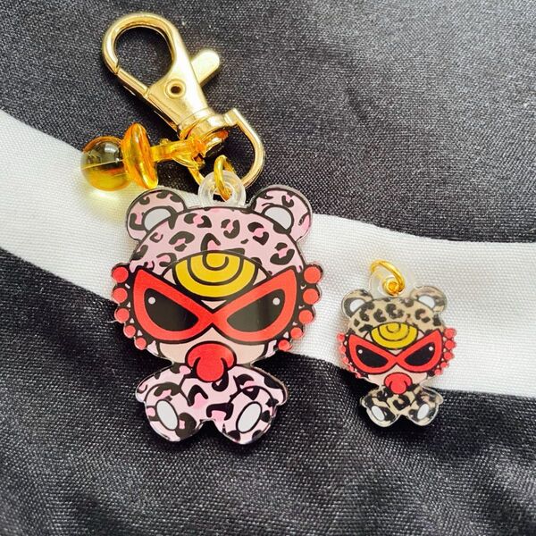 ヒスミニ アクリルキーホルダー キーホルダー キーリング アクリルキーホルダー