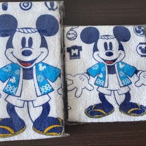 新品 第一生命 タオル ミッキー 法被 2枚セット ⑤