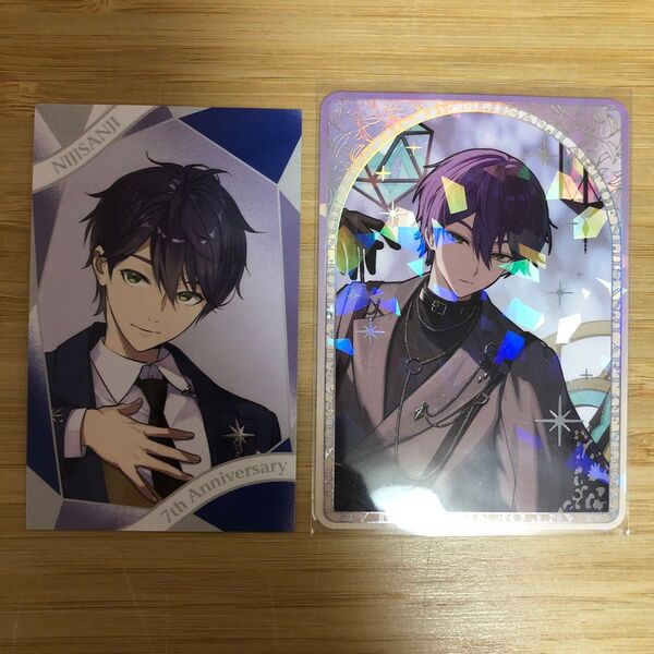 にじさんじ 剣持刀也 チェキ 周年 art カード レア ホロ