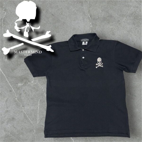 Master mind Japan Tokyo Polo shirt black color size XL