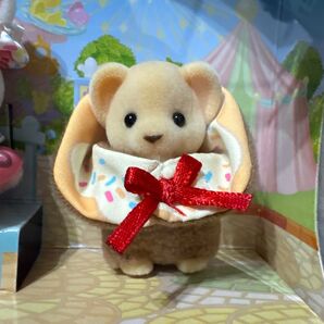 シルバニア キラキラくじ D賞 赤ちゃんドーナツトリオ ライオンの赤ちゃん