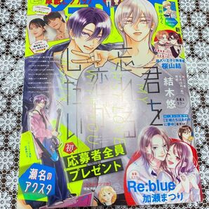 別冊マーガレット 表紙『君を忘れる恋がしたい』