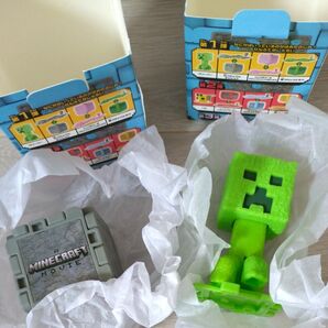 マクドナルド マック マイクラ マインクラフト クリーパー 石ブロックとギャレット