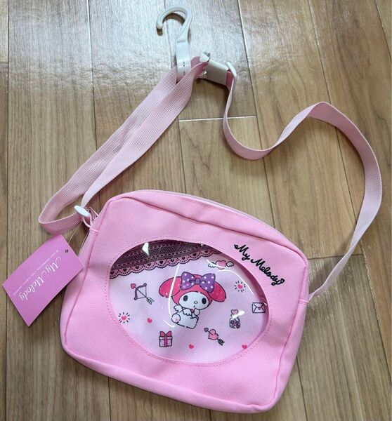 【新品】マイメロ ピンク キッズ ショルダーバッグ サンリオ お出かけ カバン