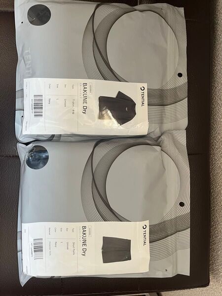 TENTIAL BAKUNE DRY 上下セット ネイビー L