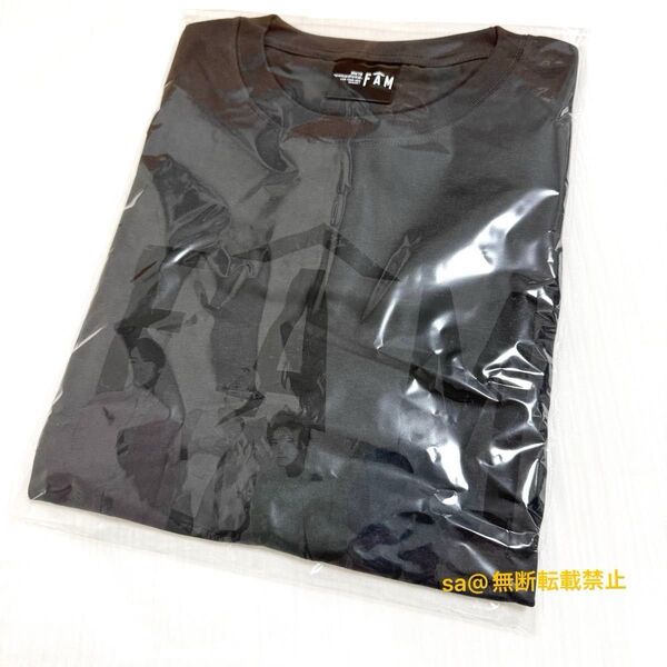 We're timelesz LIVE TOUR 2025 episode 1~FAM〜 グッズ チャコールグレー Tシャツ