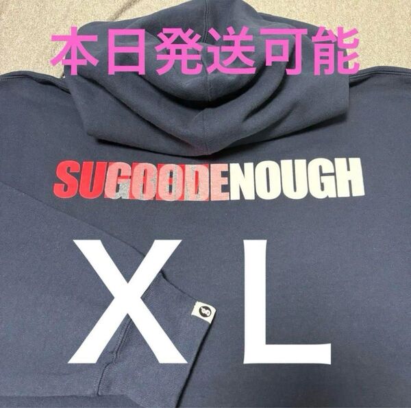 XLサイズ Supreme GOODENOUGH Hooded Sweatshirt Navy パーカー フーディー