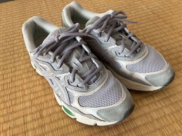 中古・履き心地◎◆◆アシックス/asics スニーカー GEL-NYC/グレー系◆◆24.0cm/おしゃれ/お試しに