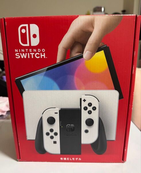 Nintendo Switch 有機ELモデル ホワイト【Joy-Conストラップ欠品】