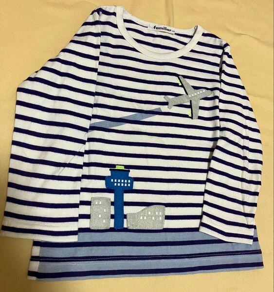 ファミリア 長袖tシャツ 美品