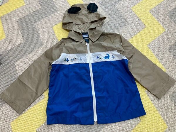 未使用に近いファミリア くま耳ウィンドブレーカー 春夏紫外線避け
