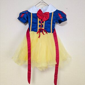 白雪姫ドレス キッズ コスチューム コスプレ 90〜100 コスプレ衣装 ワンピース 衣装 ドレス コスプレ