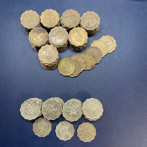 香港 20セント硬貨まとめ 130枚 外国硬貨