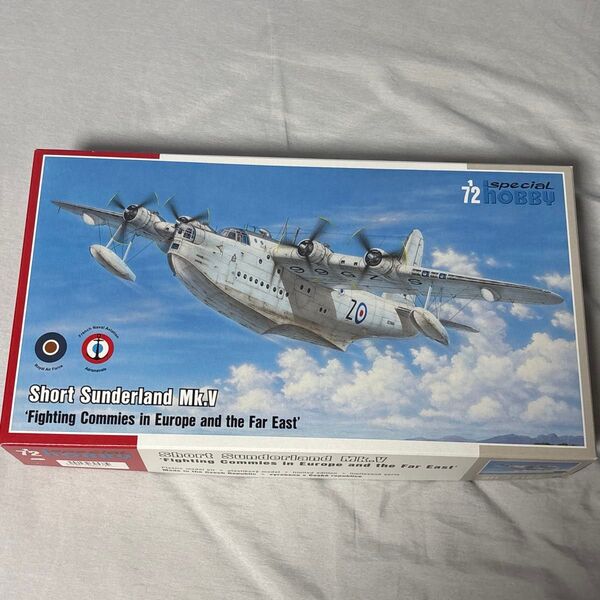 スペシャルホビー 1/72 イギリス ショート サンダーランド Mk.3 哨戒飛行艇 プラモデル 未組立
