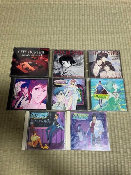 シティハンター CD8タイトル(9枚)セット アニソン 和モノ TMN 岡村靖幸