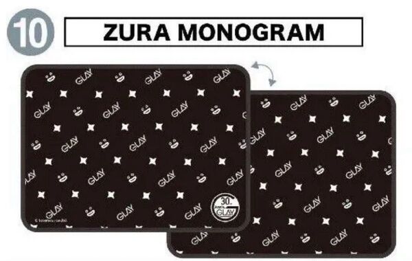 GLAY 30th Anniversary エンタメくじ vol.2 タブレットポーチ賞 ZURA MONOGRAM ズラー