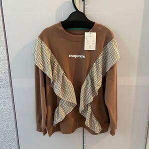 !新品!パーソンズ ギンガムフリルトップス!