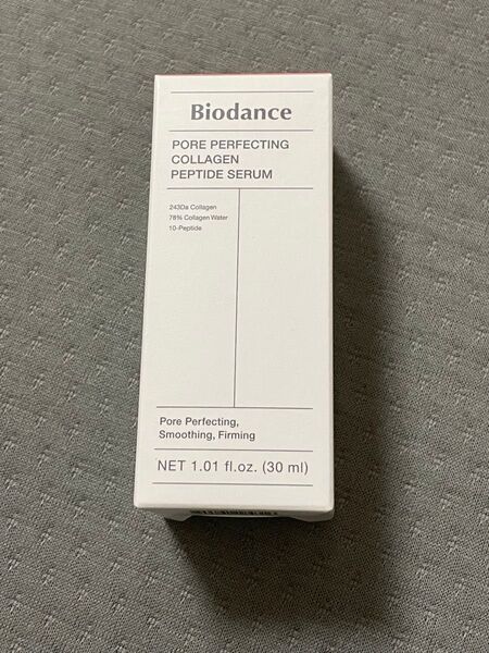 Biodance 【新発売】NEWポアパーフェクティングコラーゲンペプチドセラム(30ml)毛穴/弾力/水なし美容液/ハリ