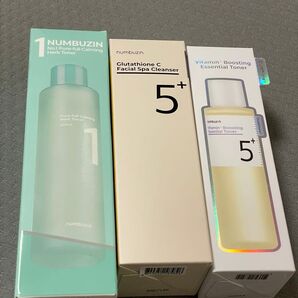 ナンバーズイン 1番 パントテン酸, 5番 グルタチオン 新品未開封