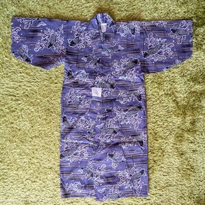 【新品、未使用】鯉柄 浴衣 男の子100cm