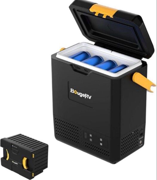 新品 BougeRV ポータブル冷蔵庫 小型 9L -20℃~20℃ 冷凍冷蔵対応 173Whバッテリー付属