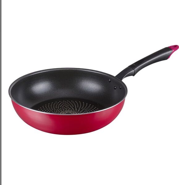 【新品未使用】ビストロレッド いため鍋 28cm 和平フレイズ RB-2220 (67-7230-79)