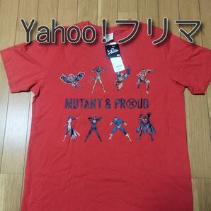 【未使用】GU X-MEN グラフィックT(半袖) Tシャツ メンズ L 赤