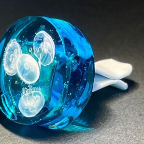 エアコンクリップ海月レジン