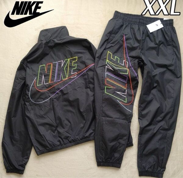 希少サイズ ナイキ ウインドブレーカー 上下セット ジャケット パンツ ウーブン 新品XXL