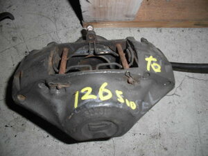  Benz W126 500SE brake caliper rear right used 126036 parts taking equipped rear caliper Ben Dick s#