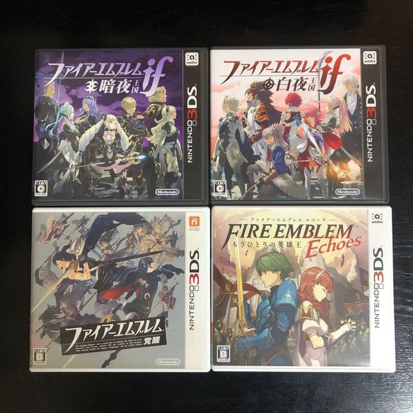 3DS ファイアーエムブレム 覚醒 エコーズ 暗夜王国 白夜王国 if セット