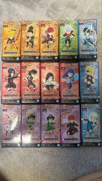 ナルト NARUTOP99ワールドコレクタブルフィギュア全15種セット