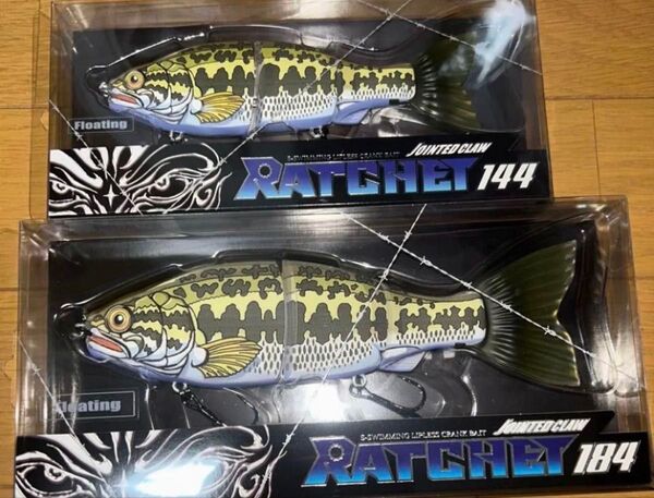 ※格安早い者勝ち ガンクラフト ラチェット144&184 激レアカラーセット