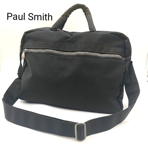 Paul Smith ポールスミス ビジネスバッグ トートバッグ ブラック 黒