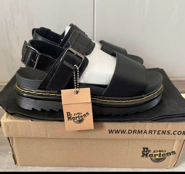 Dr.Martens BLAIRE PATENT サンダル UK4 ブラック